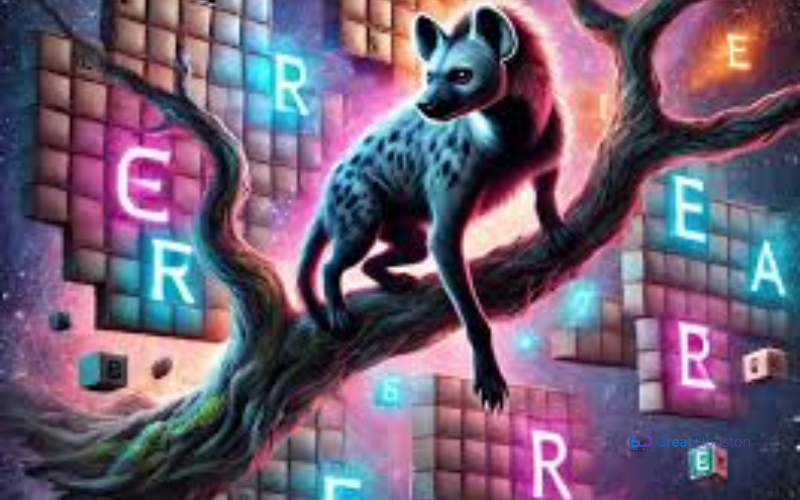 Hanging Hyena