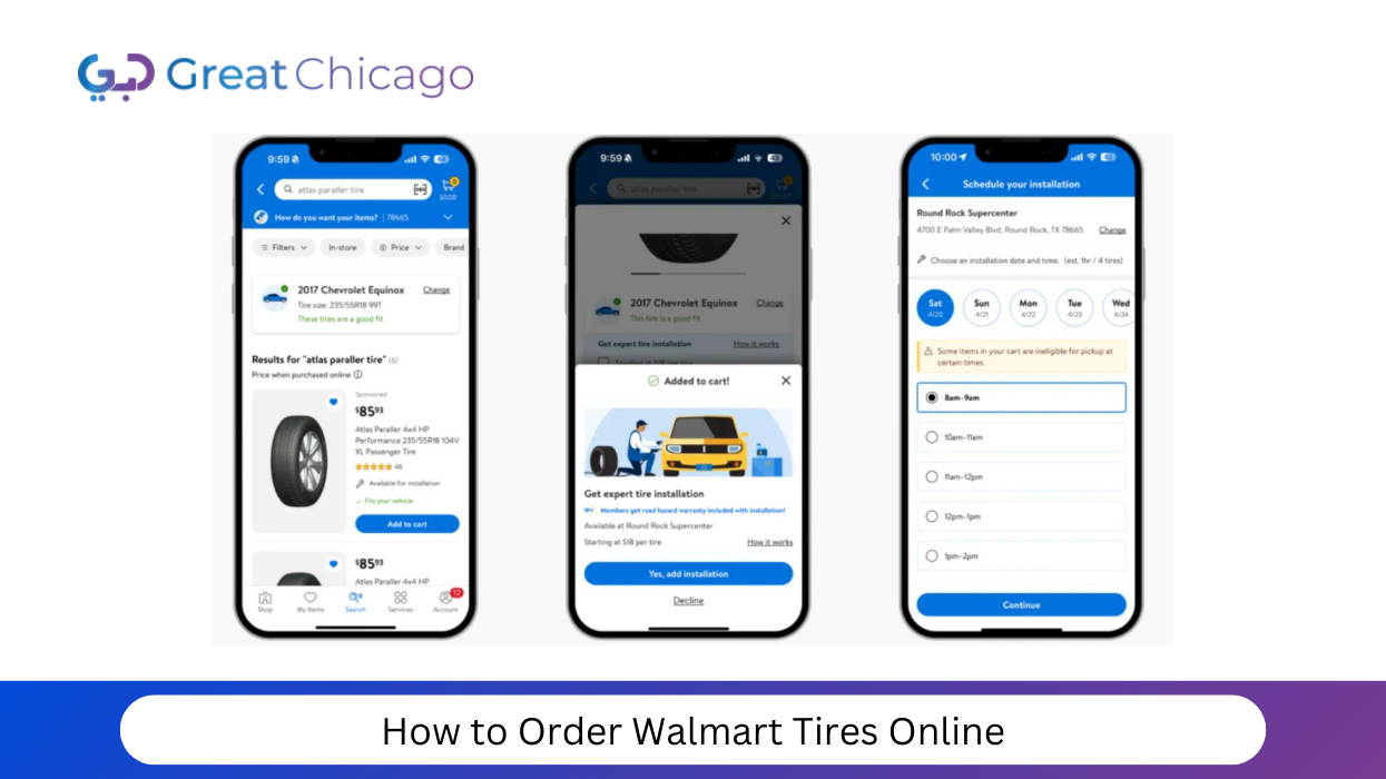 How to Order Walmart Tires Online