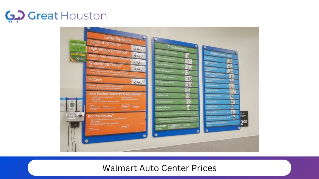 Walmart Auto Center Prices